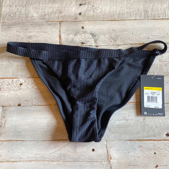 Nike Women’s Black Bikini Swim Bottom. - Picture 1 of 4
